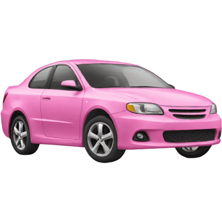 Pink car emoji