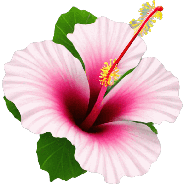 Hibiscus flower emoji