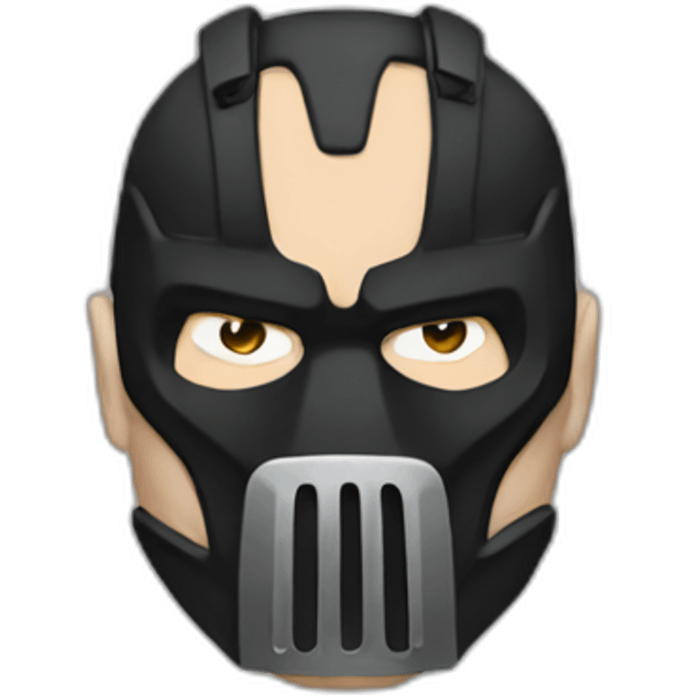 Bane with mask emoji