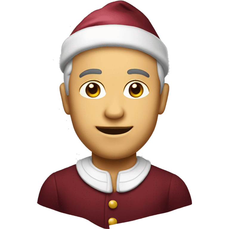 Natale bordeaux emoji