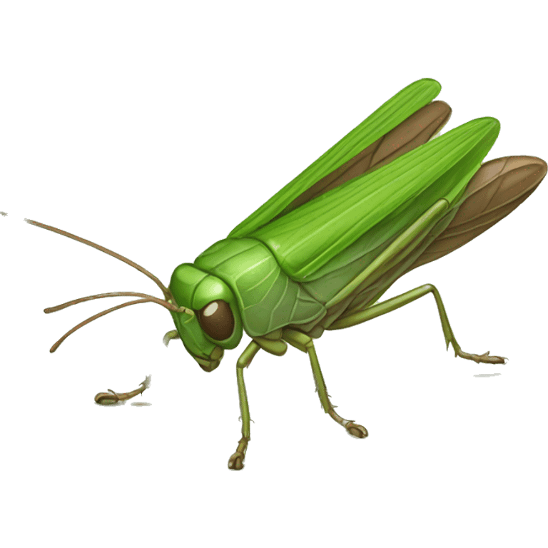 Grass hopper emoji