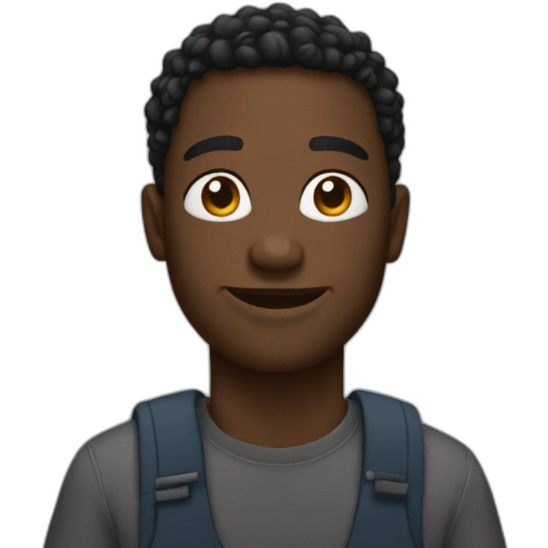 black guy emoji