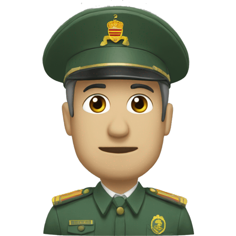 Tricornio guardia civil  emoji