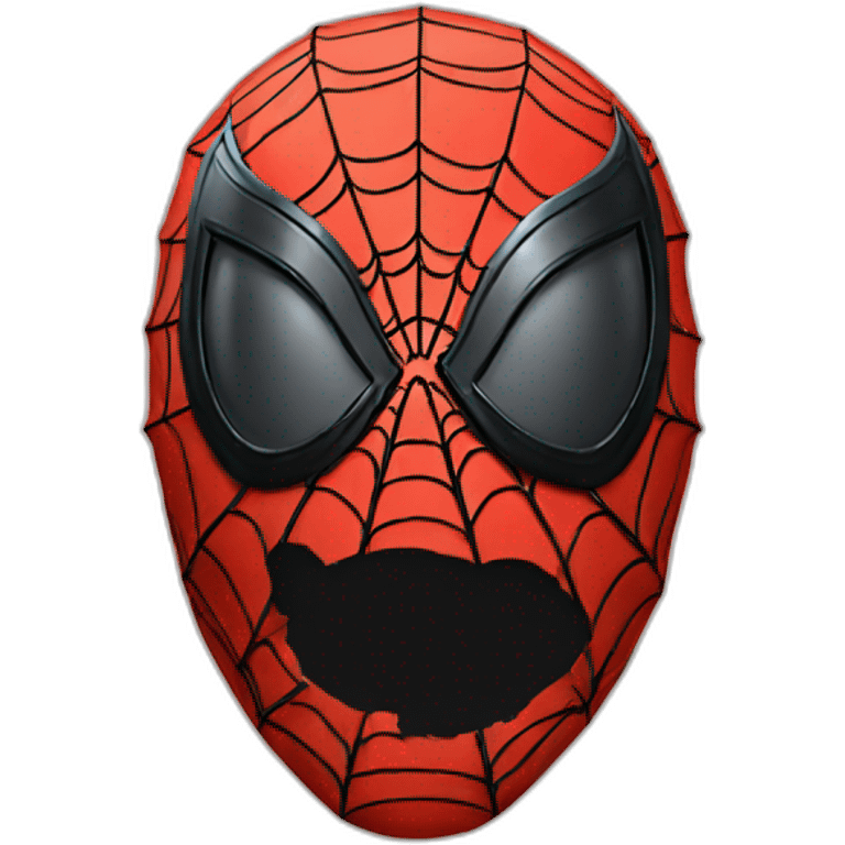 Spider man head emoji