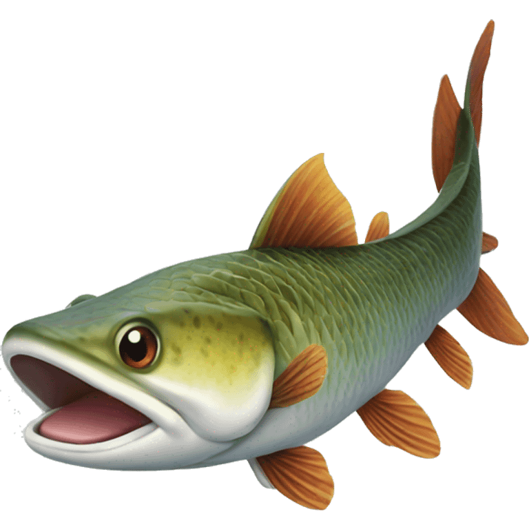 Gar fish emoji