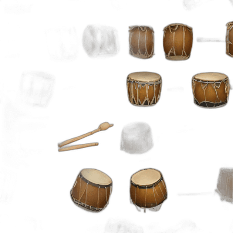 Erlandskian  Terminian Baadakjoik Drum Instrument Ethnic Percussion emoji