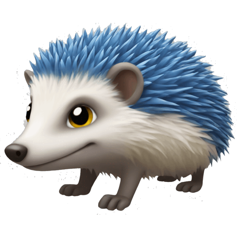 Blue hedgehog  emoji