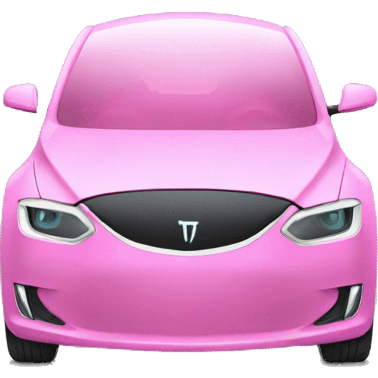 Pink telsa emoji