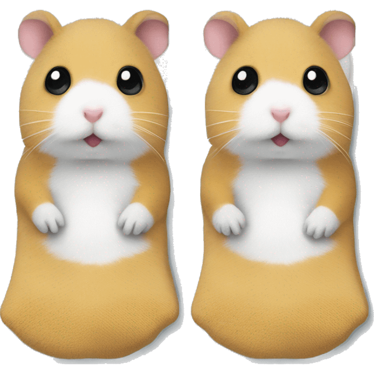 Hamster socks emoji