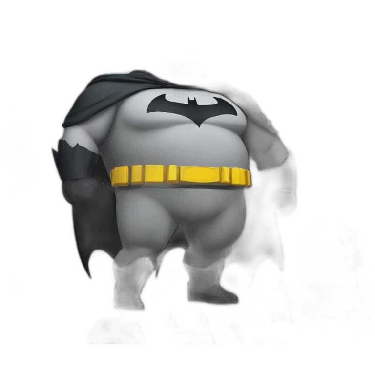 batman fat emoji