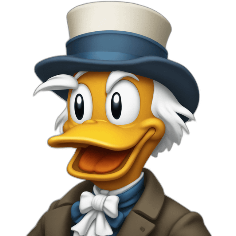 Scrooge McDuck emoji