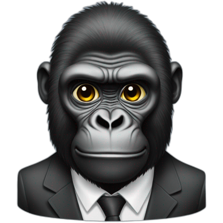 Gorilla with Volodymyr Zelenskyy emoji