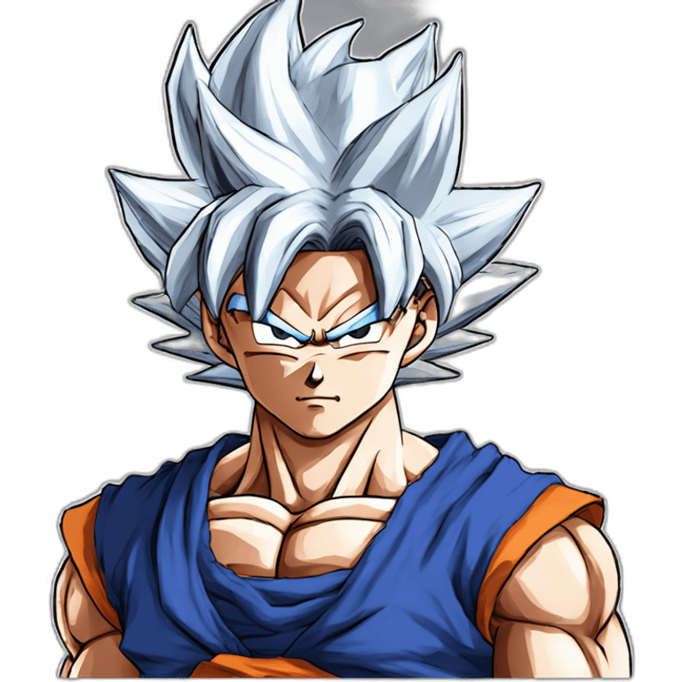 Goku dragon ball ultra instinct emoji