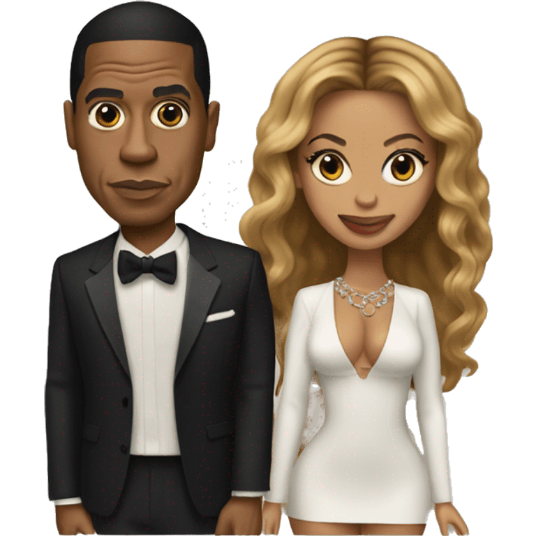 beyoncé and jay z emoji