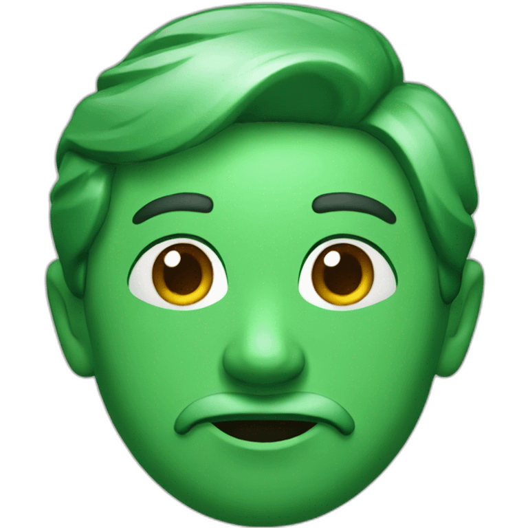 Green laguage emoji