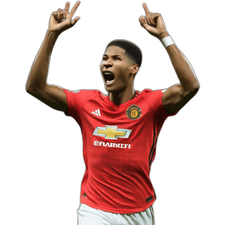 Rashford celebration emoji