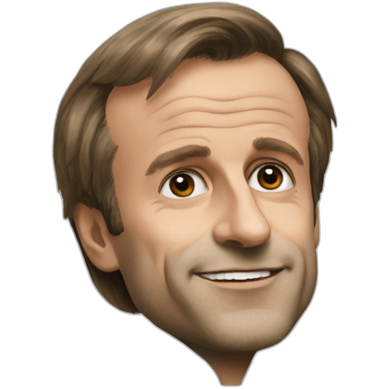 Papillon sur macron emoji