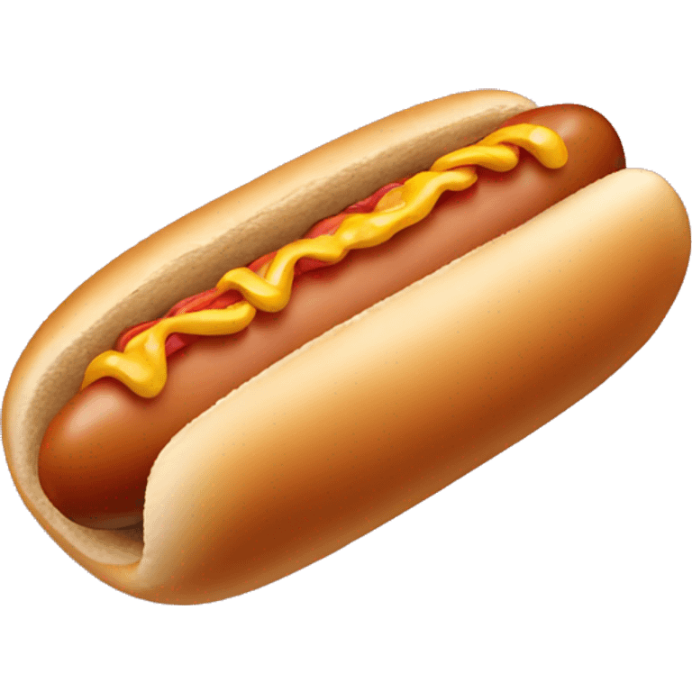 Hot dog dog emoji