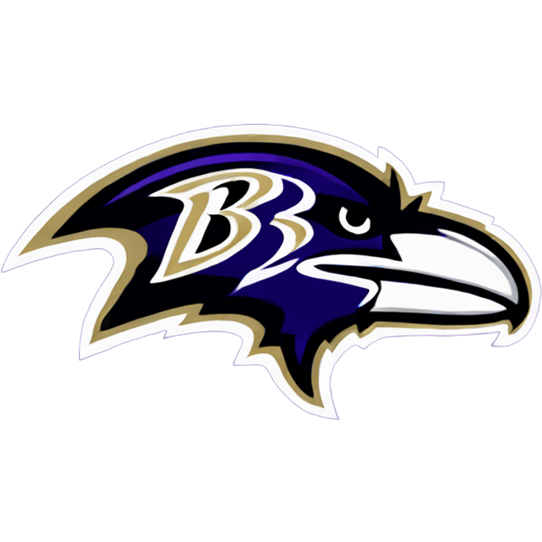 Baltimore ravens logo emoji