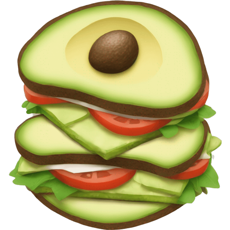 Avocado sandwich ￼ emoji