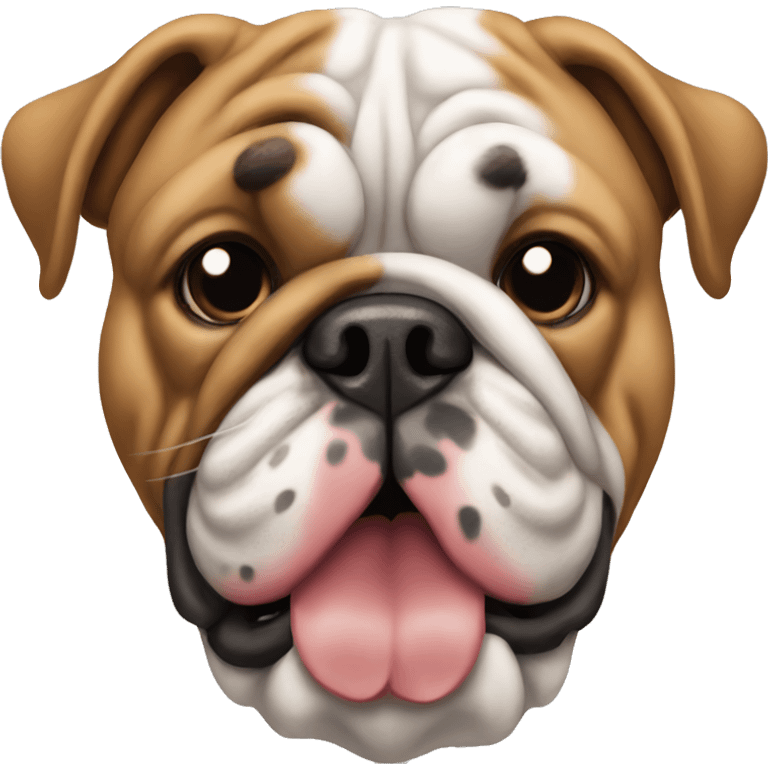 English bulldog  emoji