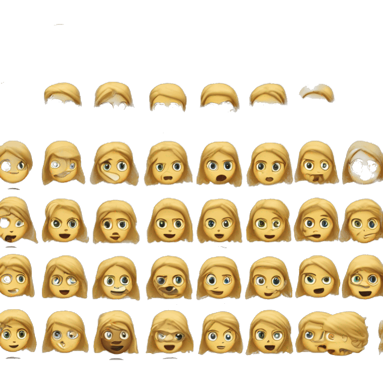 Blond, brauner Junge der Zauberwürfel löst emoji