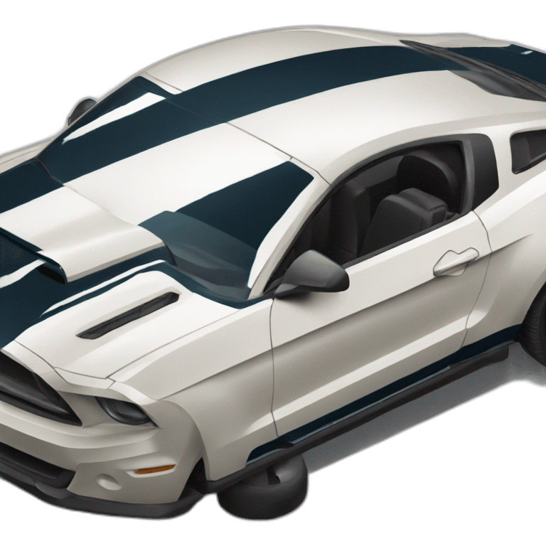 A ford mustang emoji