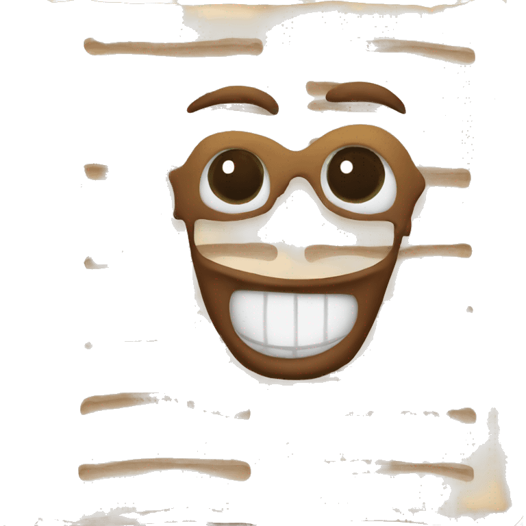 Book brown emoji