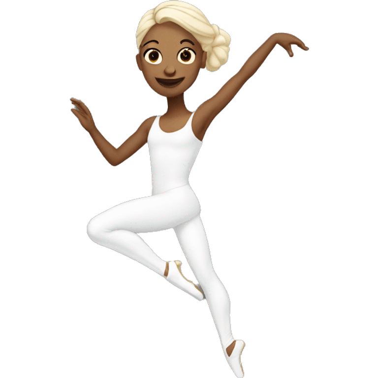 white dancer emoji