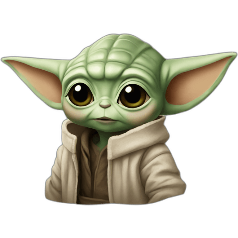 michael jackson as baby yoda emoji