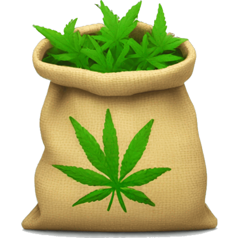 Weed bag  emoji