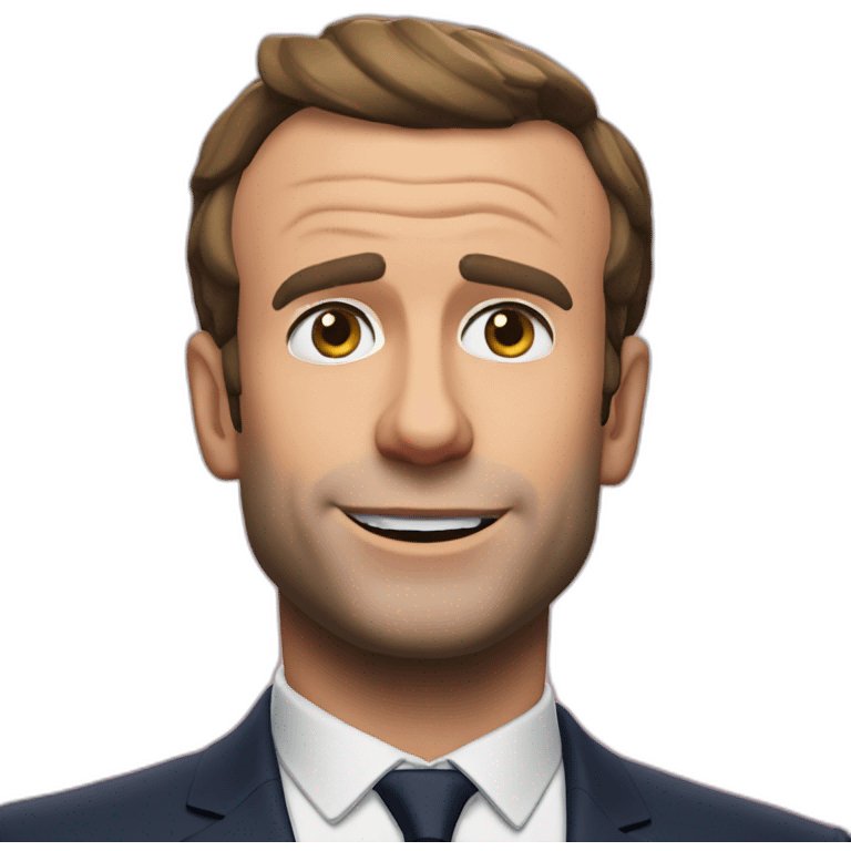 Emmanuel Macron fortnite  emoji