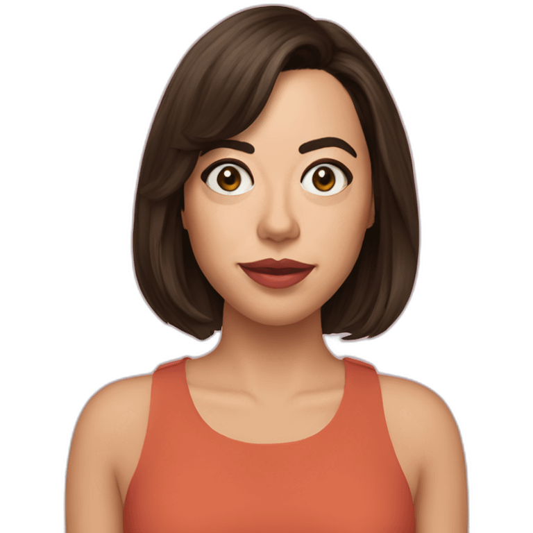 Aubrey plaza emoji