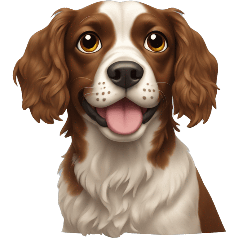 french britanny spaniel dog emoji