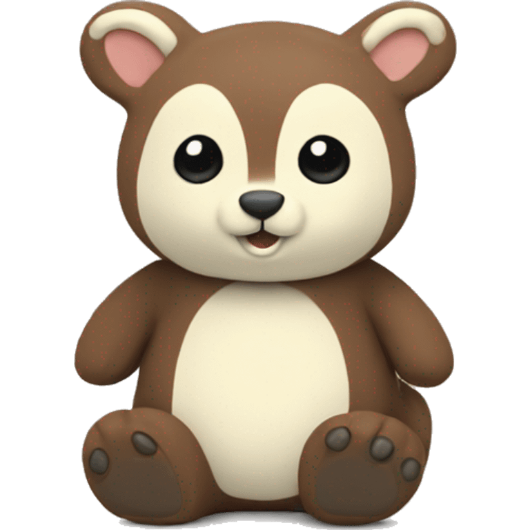 woodland animal jellycat emoji