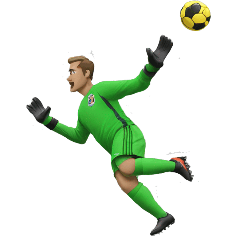 Goalkepper defense emoji