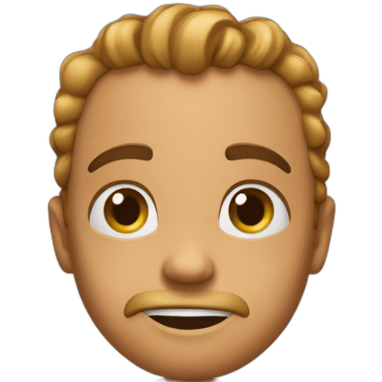 😍 create an emoji like this, just make the ego more shocked and replace the hearts in the eyes with these 🩶 emoji