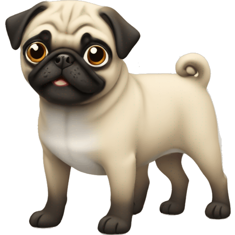 Little pug emoji