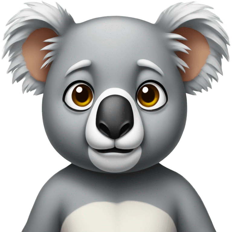 Unimpressed koala  emoji