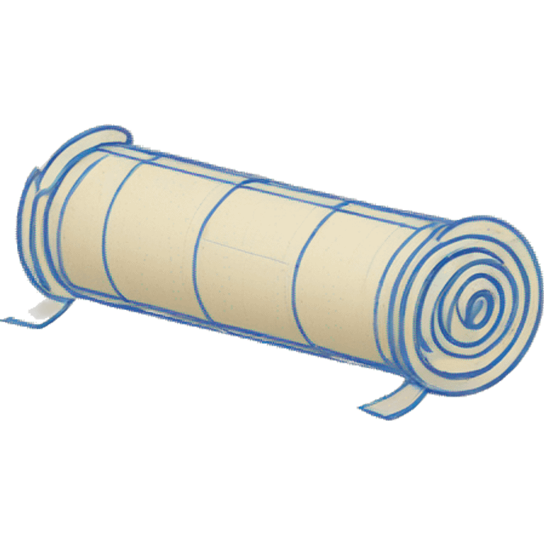 Blueprint Scroll, twemoji style emoji