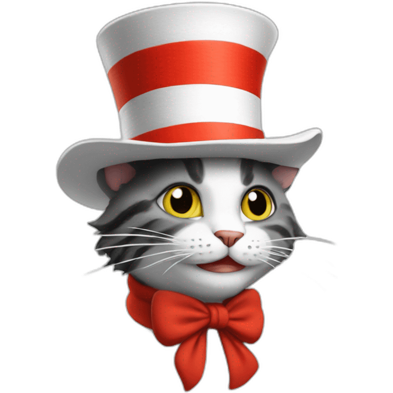 the cat in the hat emoji