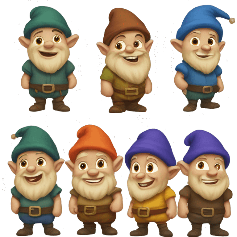 seven dwarfs emoji