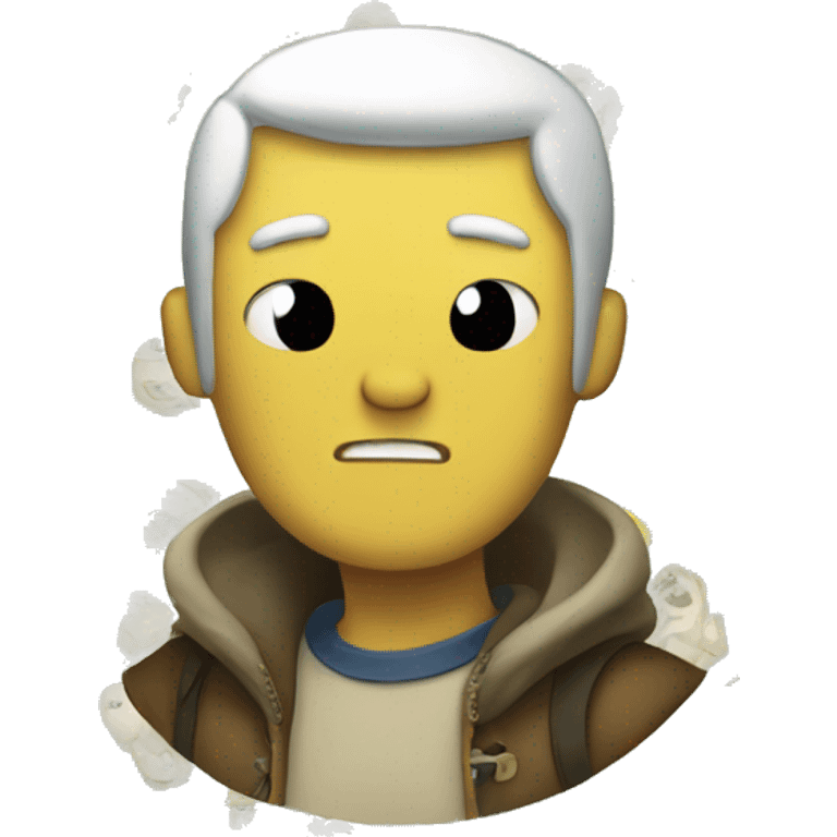 Adventure Time's Finn emoji