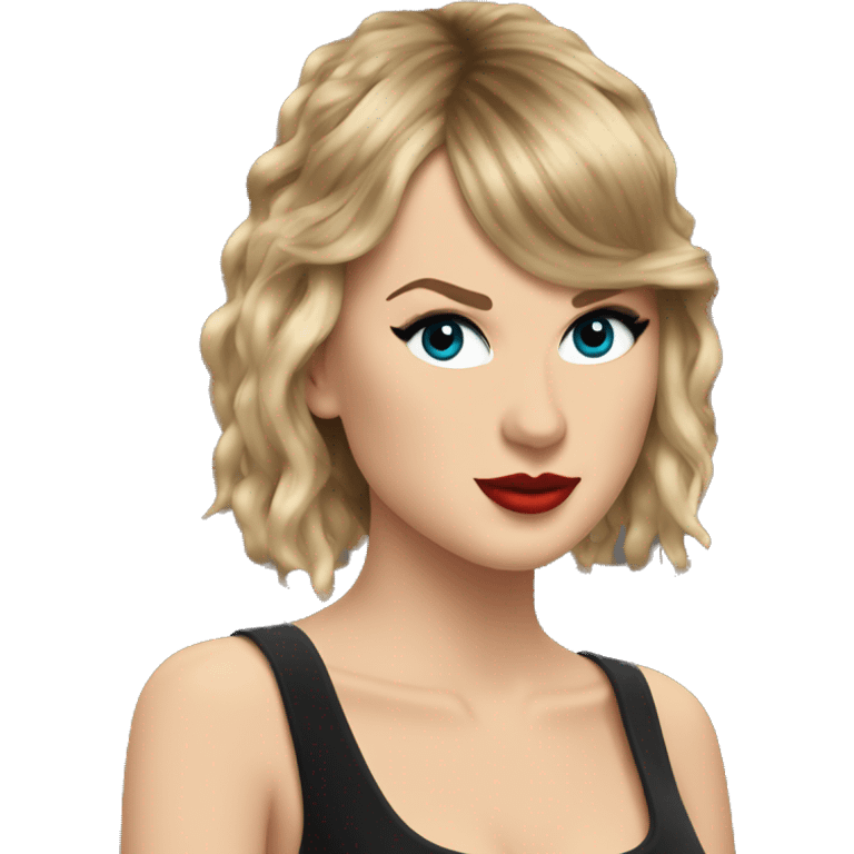 Taylor swift in her reputation era emoji