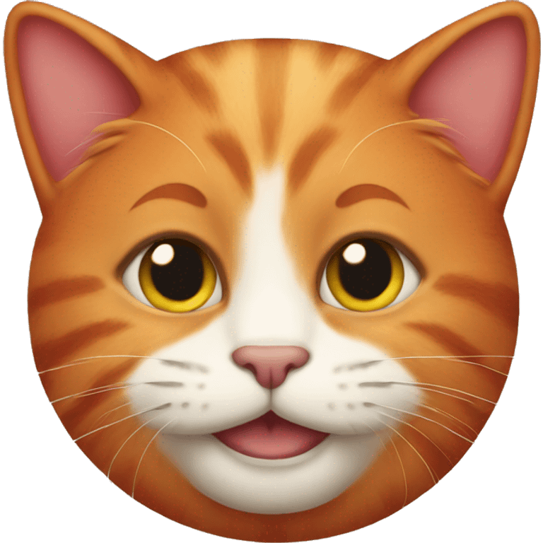 red cat emoji