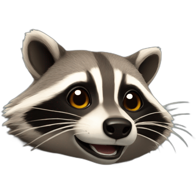 raccoon-rocket emoji