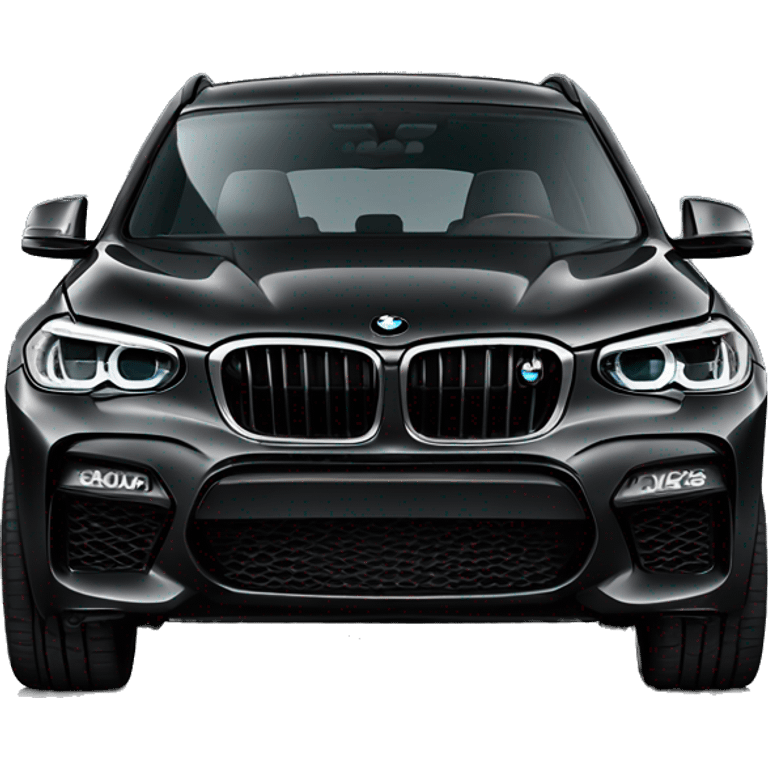 Black BMW X3M emoji