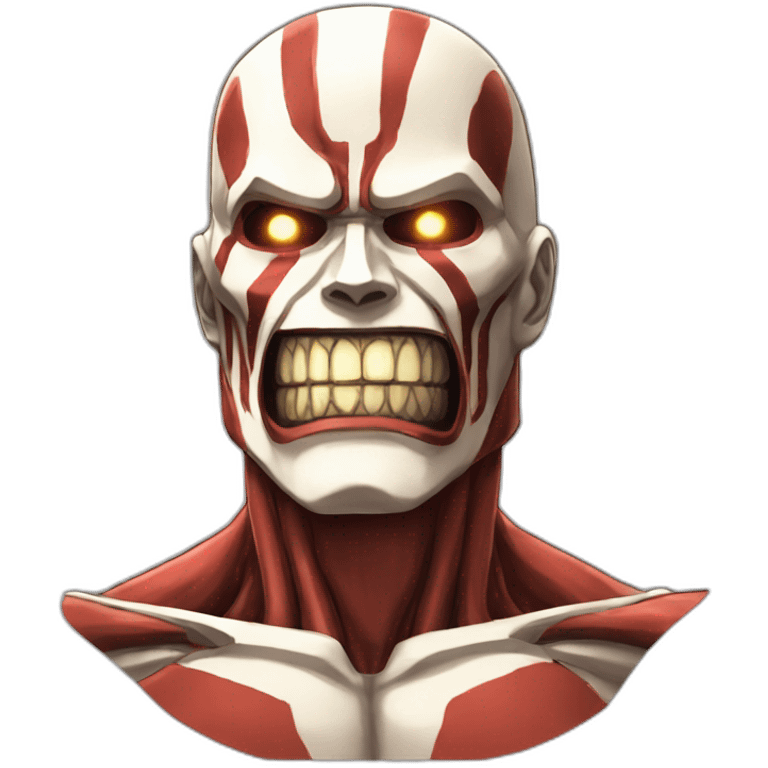 colossal titan happy emoji