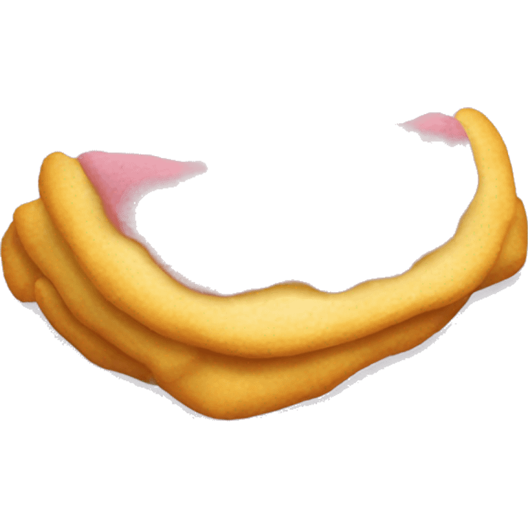 Pastel frito de árvore emoji