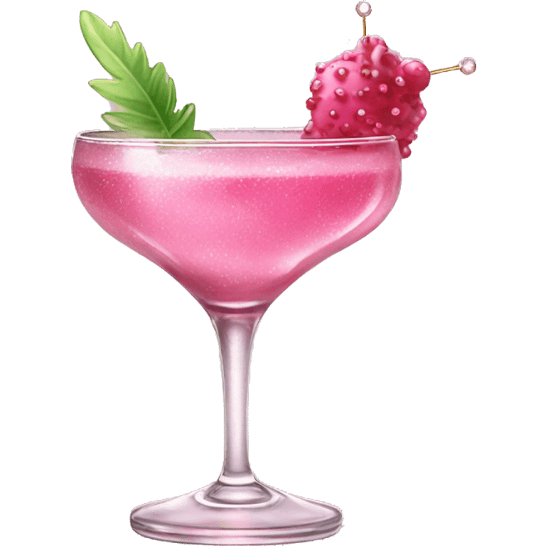 Table cocktail pink decoration fairy emoji